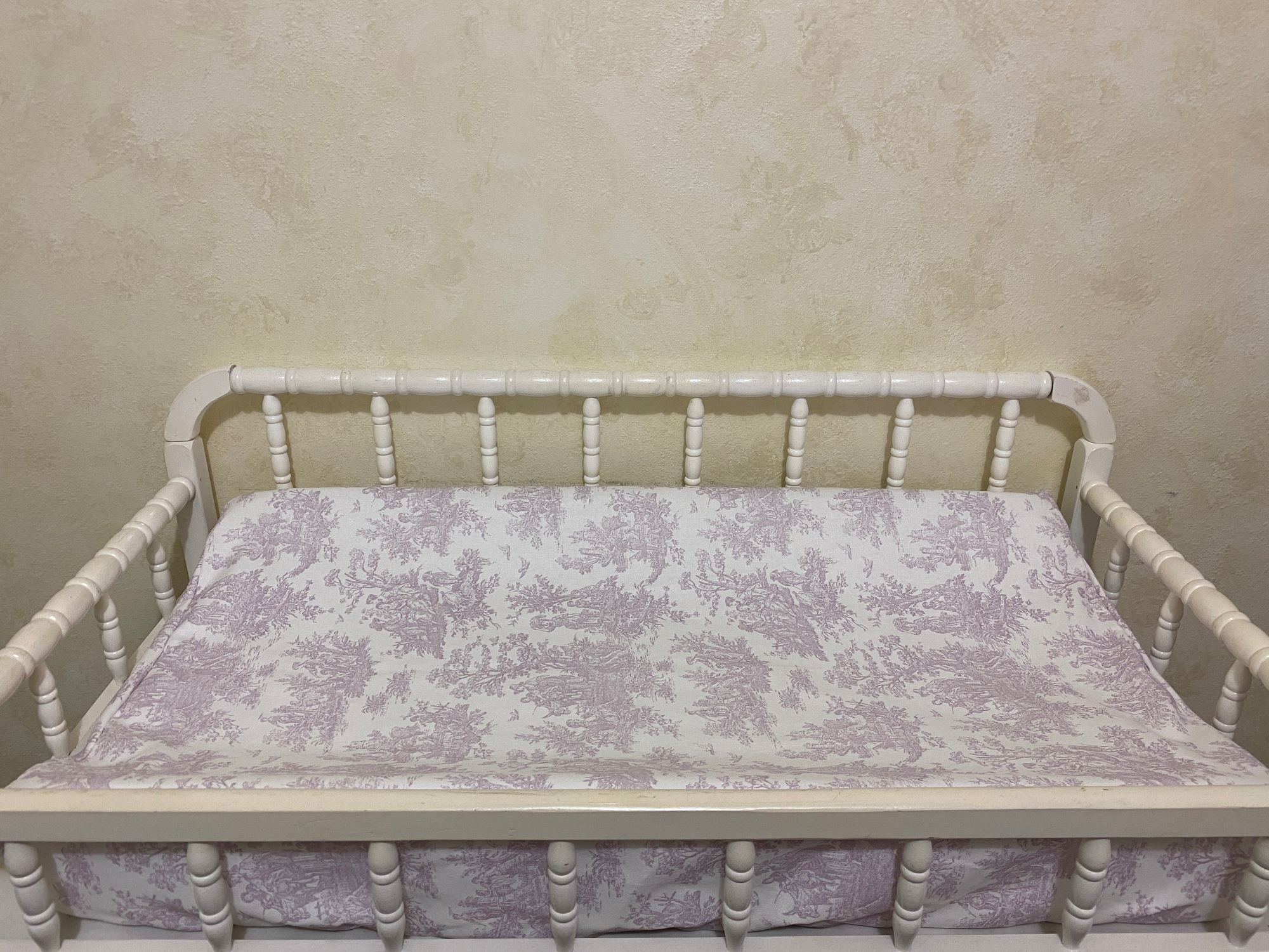 Changing Pad Cover - Lavender Toile