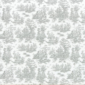 Toile Scalloped Valance - Choose Your Fabric