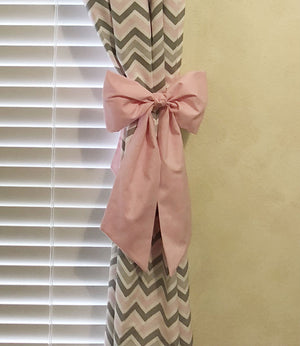 Curtain Tie Back Bows