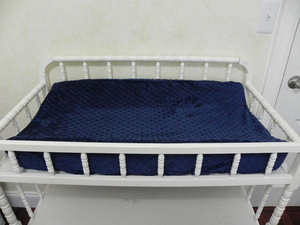 Minky Dot Changing Pad Cover - Choose Your Color