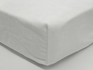 Crib Sheet - Smooth White Minky