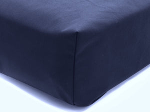 Crib Sheet - Navy Solid Cotton