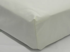 Crib Sheet - Ivory Cream Solid Cotton