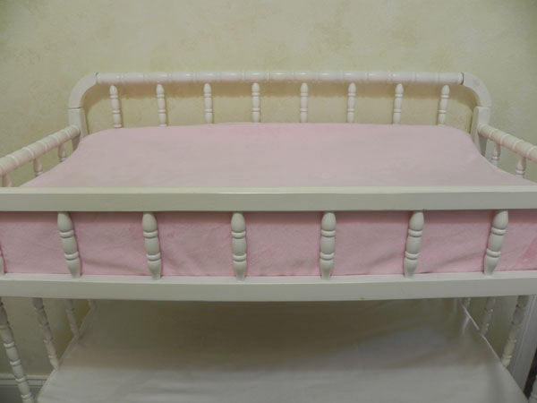 Changing Pad Cover - Smooth Light Pink Minky