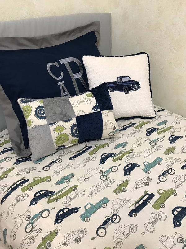 Vintage car comforter store