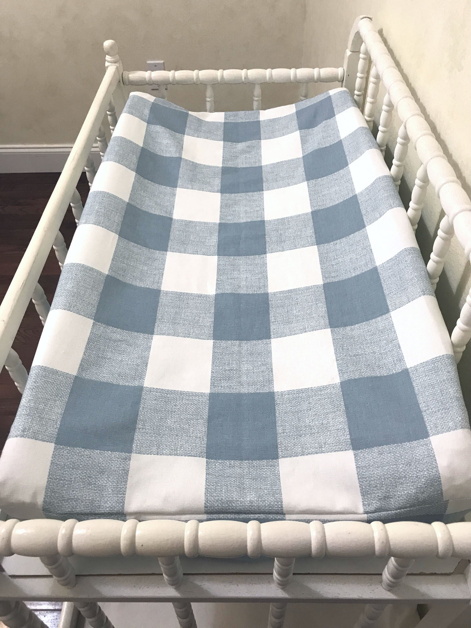 Changing Pad Cover - Blue Buffalo Plaid