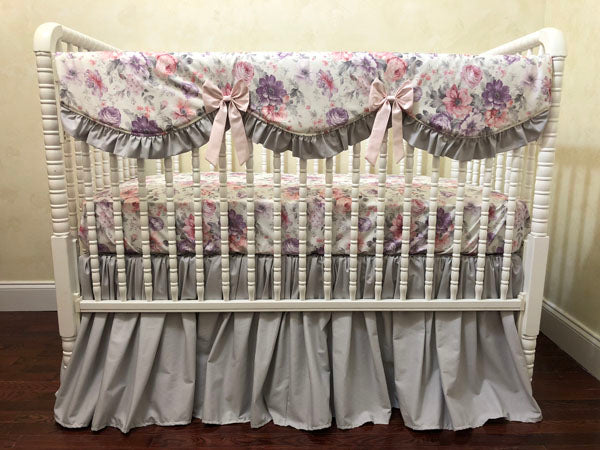 Baby girl hotsell crib bedding floral