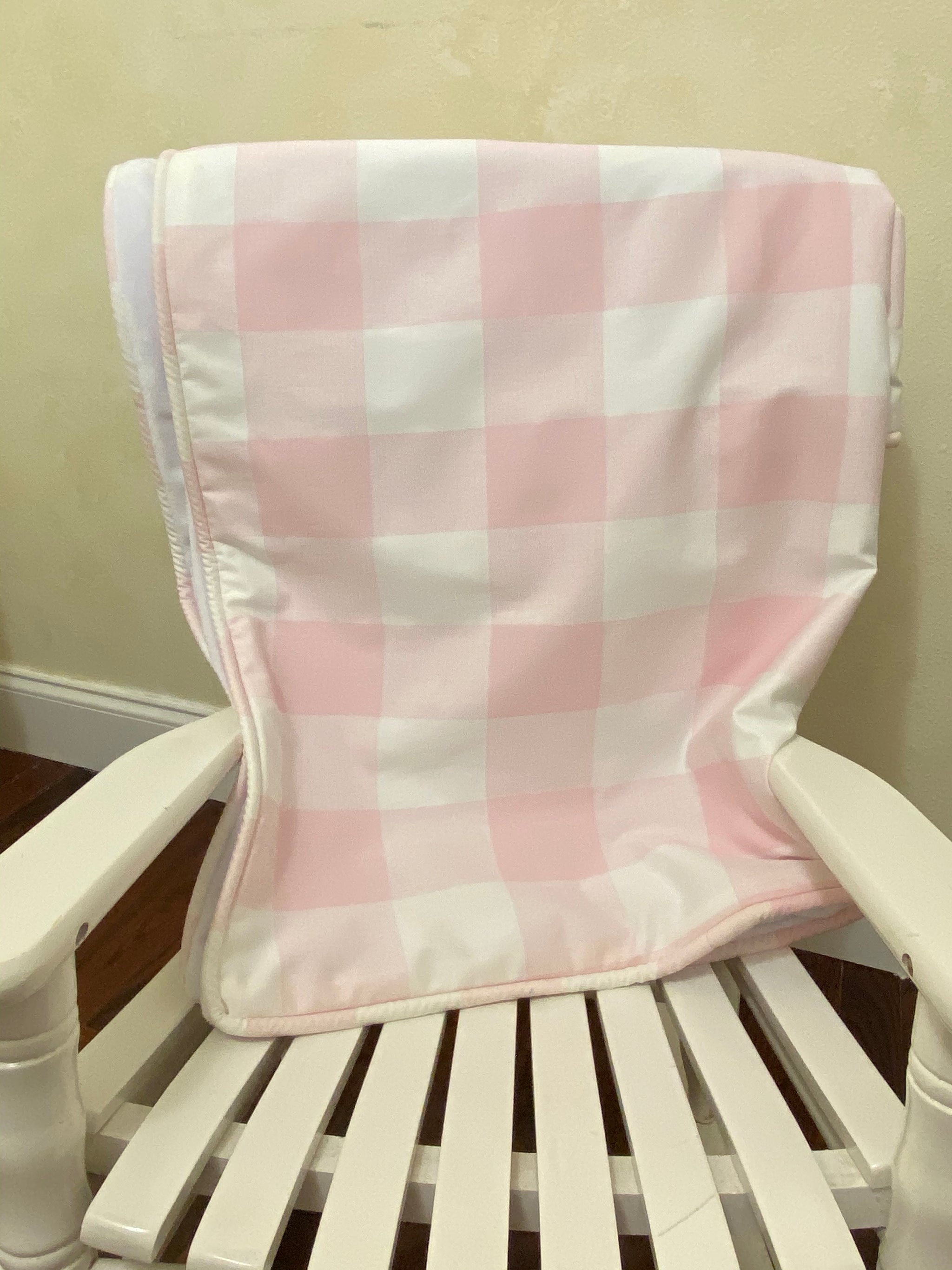 Pink Buffalo Plaid Girl Crib Bedding - Buffalo Plaid Baby Bedding , Crib Rail Cover, Pink Plaid Crib Skirt