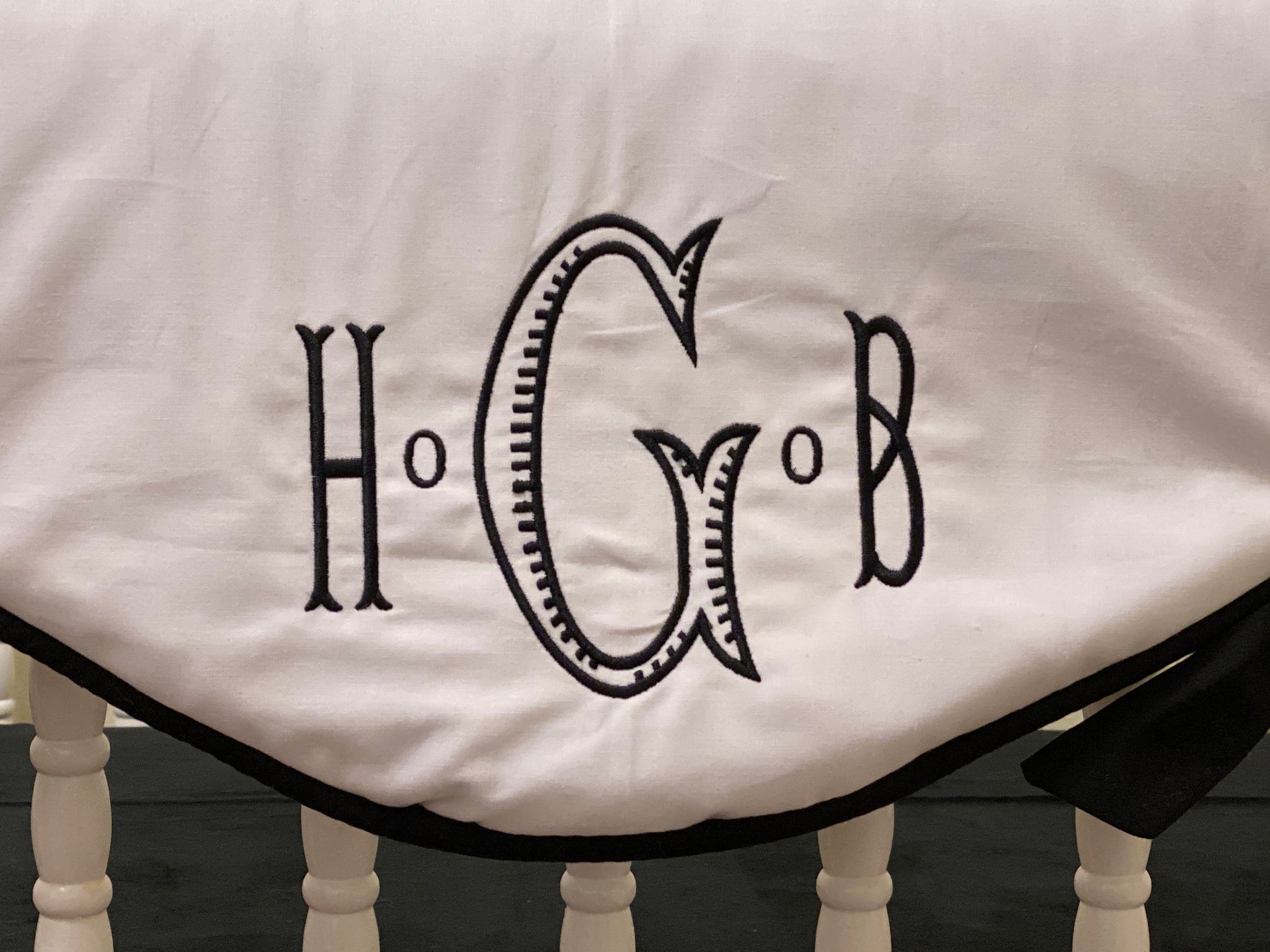 Black and White Gender Neutral Baby Crib Bedding, Baby Boy, Baby Girl Nursery Bedding