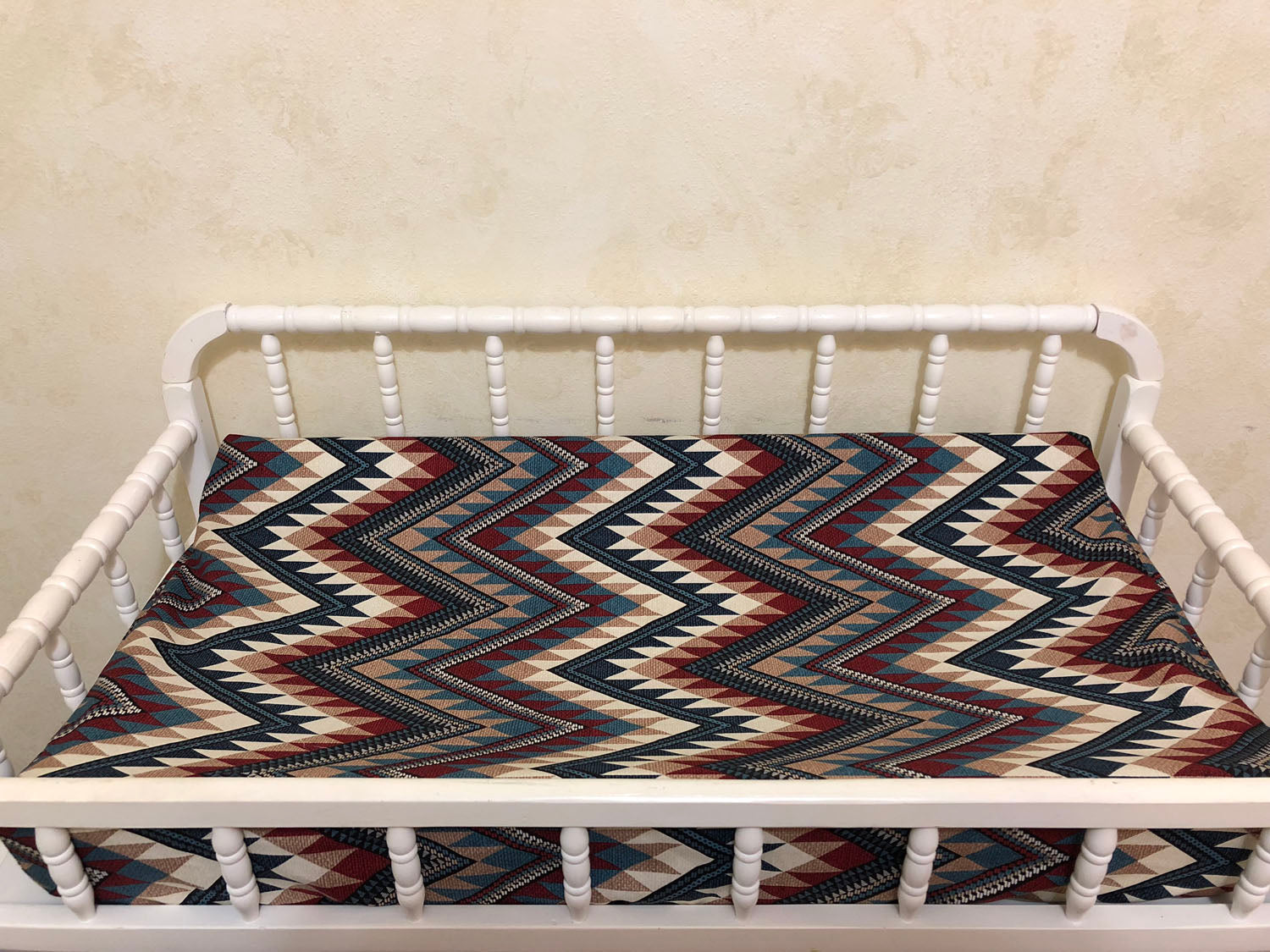 Changing Pad Cover - Western Chevron