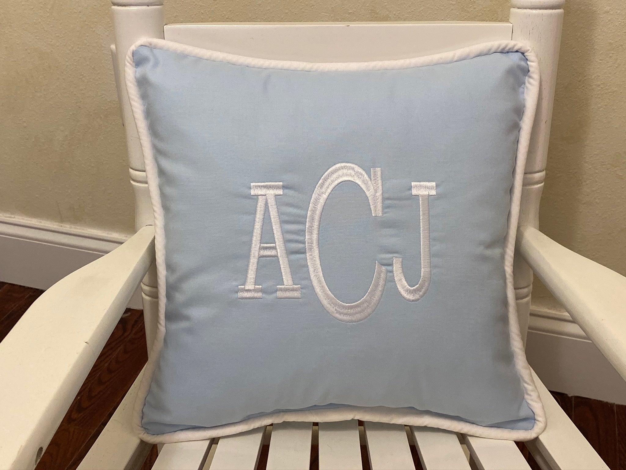 Light Pale Blue Boy Baby Crib Bedding - Boy Crib Bedding, Crib Rail Cover