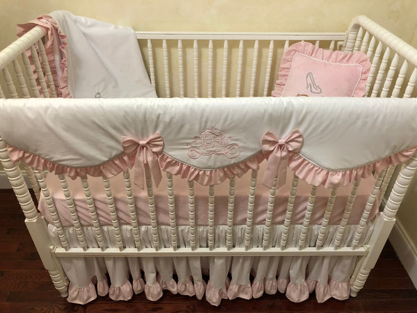 Cinderella crib online bedding