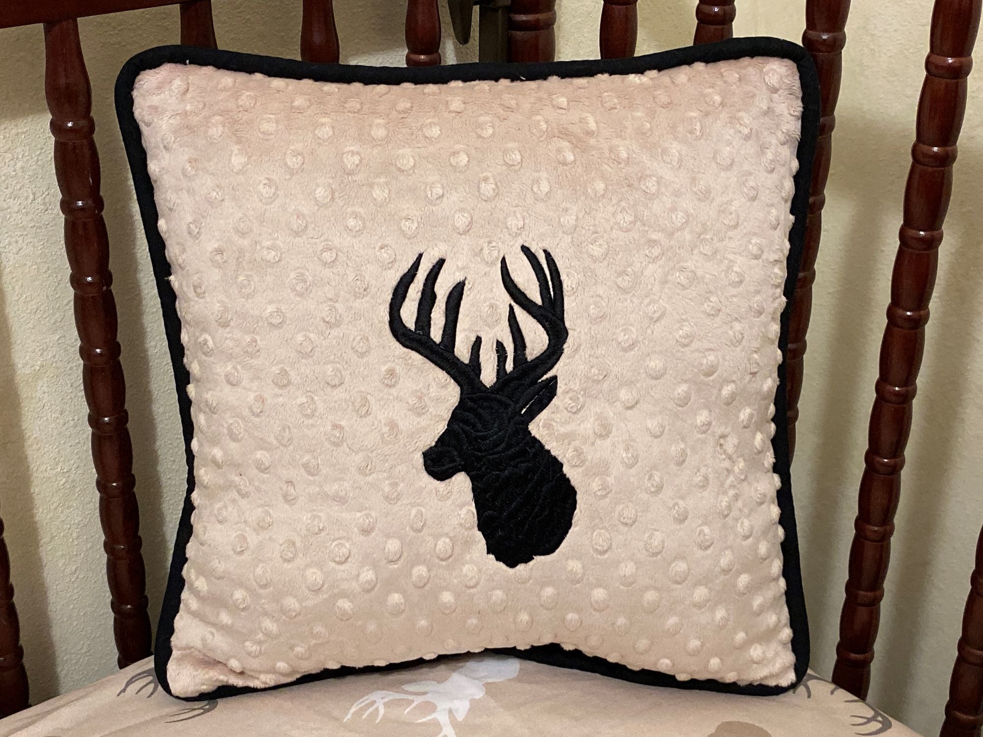 Boy Deer Crib Bedding, Baby Boy Woodland, Deer Bedding, Crib Rail Cover
