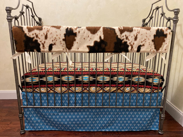 Cowhide hotsell baby bedding