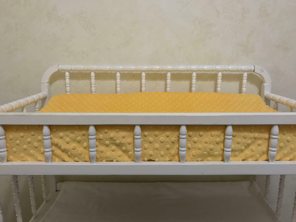 Minky Dot Changing Pad Cover - Choose Your Color