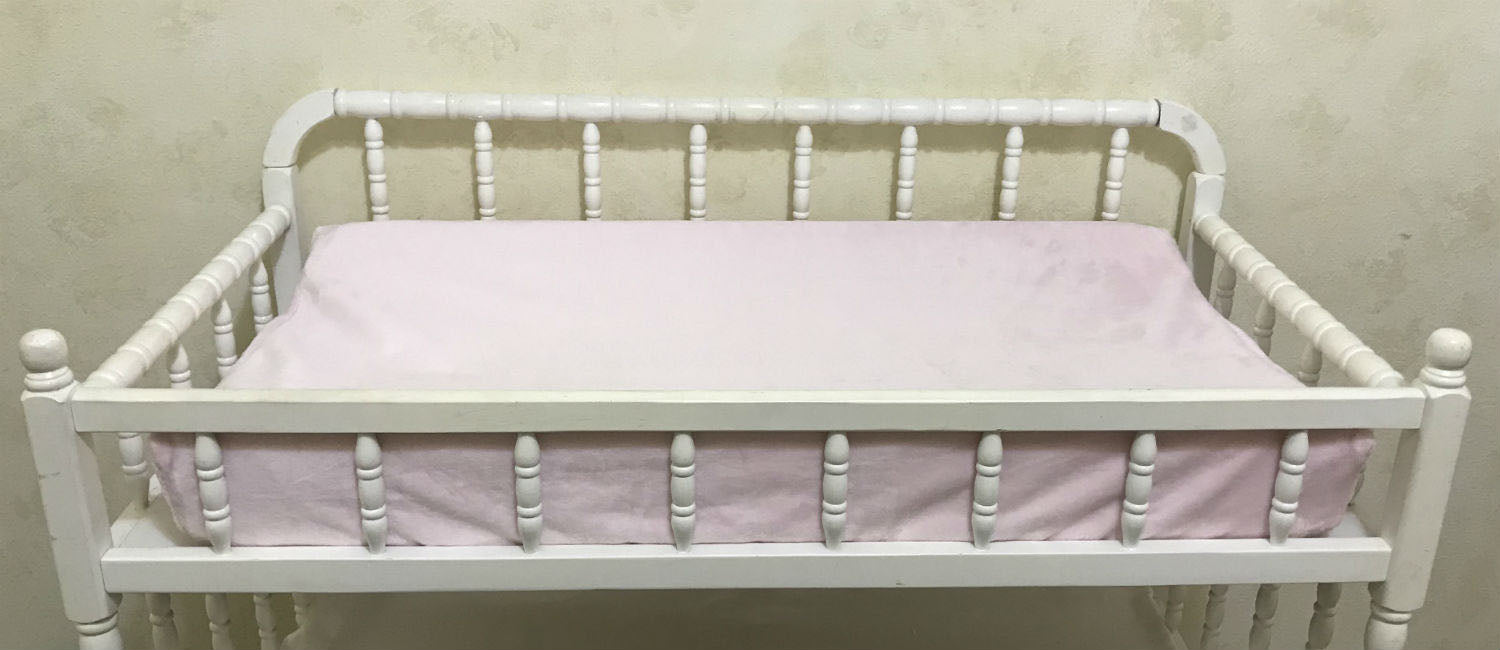 Changing Pad Cover - Smooth Pale Pink Minky
