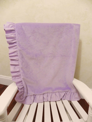 Lavender Girl Crib Bedding, Girl Baby Bedding, Crib Rail Cover