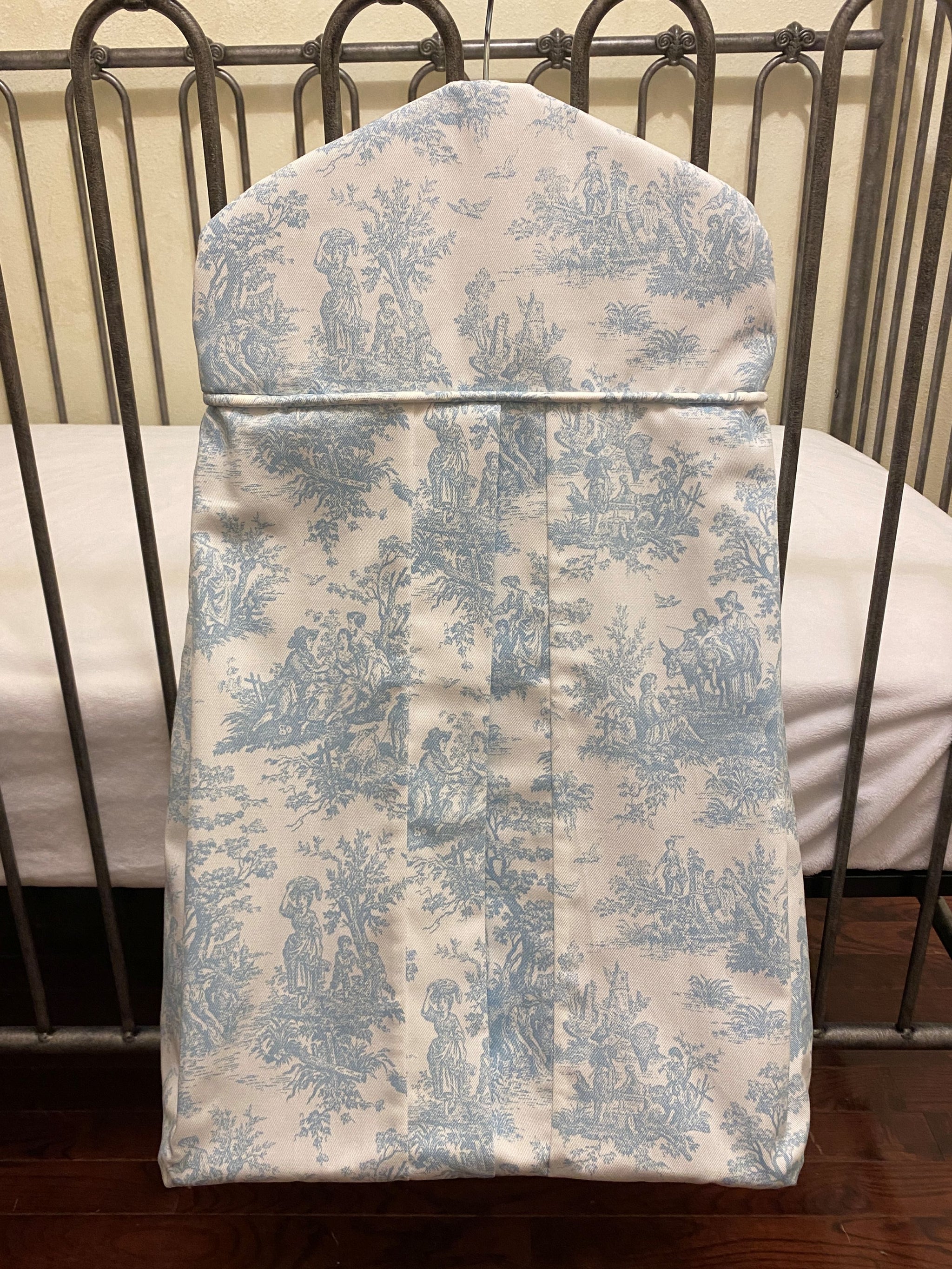 Toile Hanger Style Diaper Stacker - Choose Your Color
