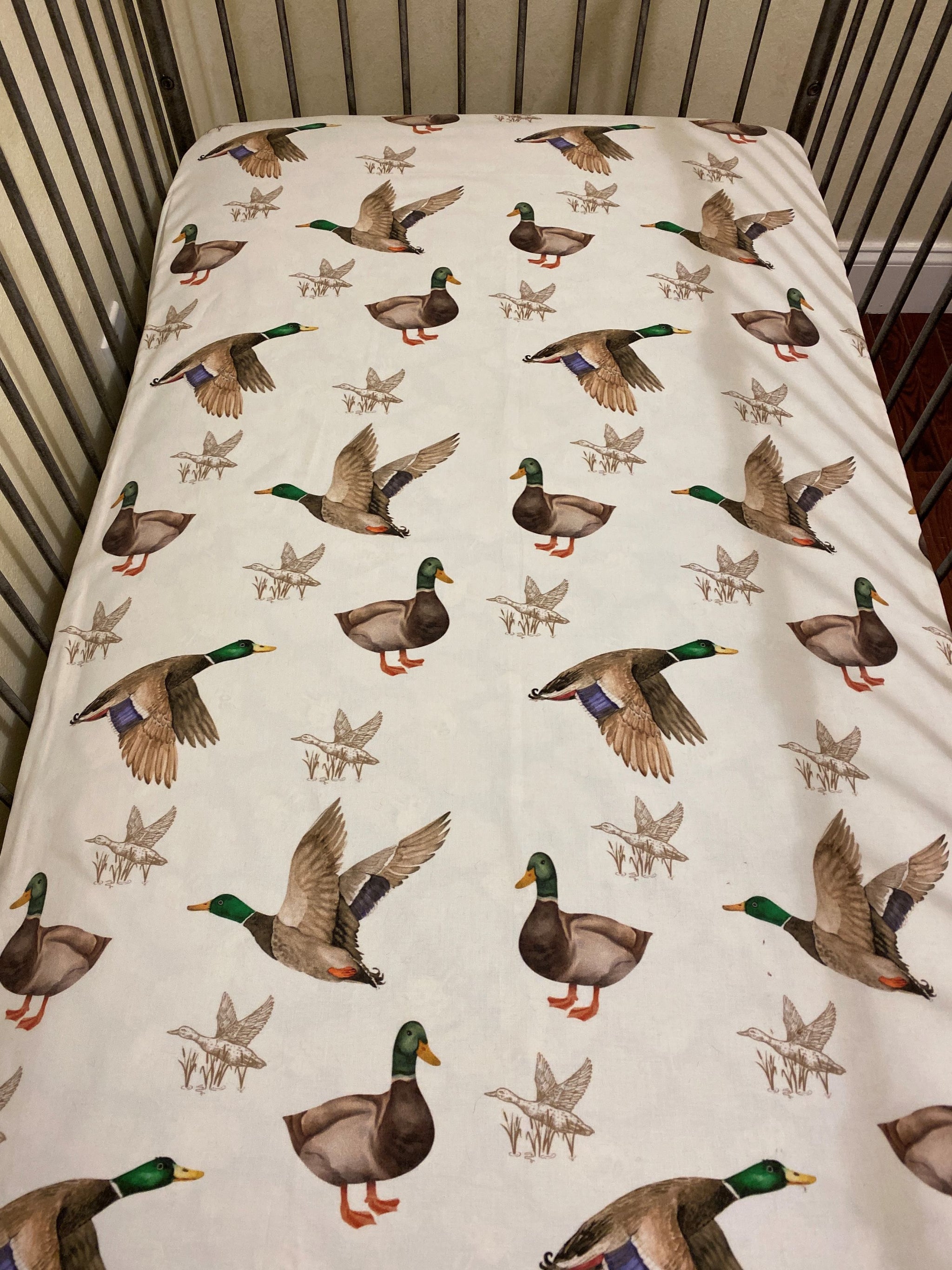 Duck crib online bedding