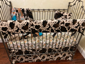 Baby Boy Crib Bedding, Aztec Western, Cowboy, Tribal Baby Bedding