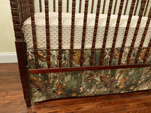 Camo Crib Bedding,  Boy Baby Bedding, Woodland Nursery Bedding