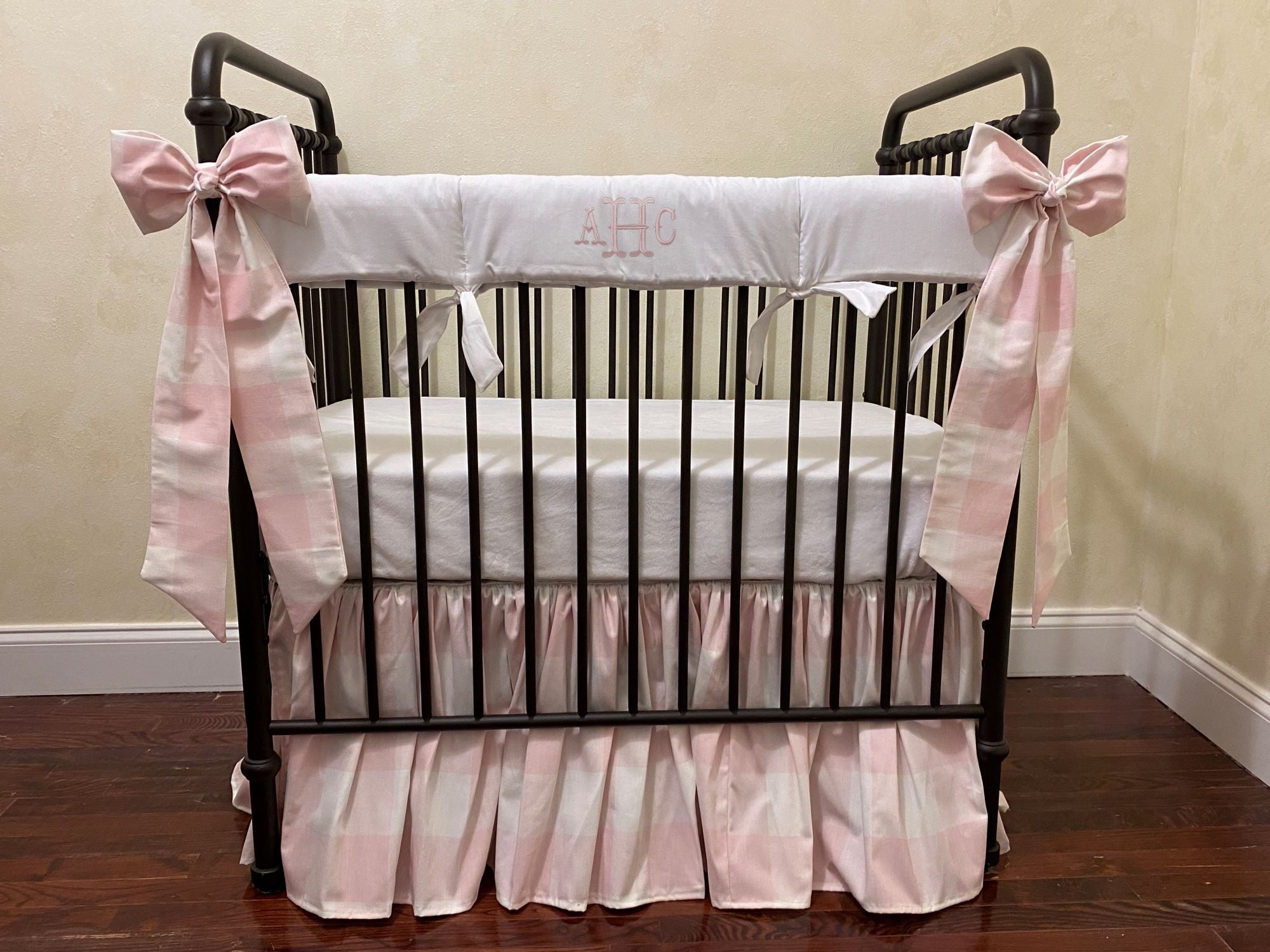 personalized mini crib sheets