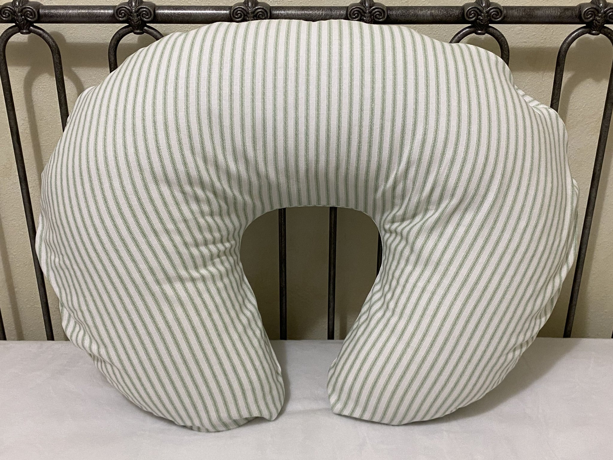 Ticking Stripe Nursing Pillow Cover - Choose Your Color