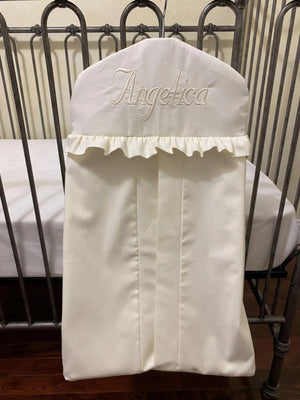 Ivory Hanger Style Diaper Stacker