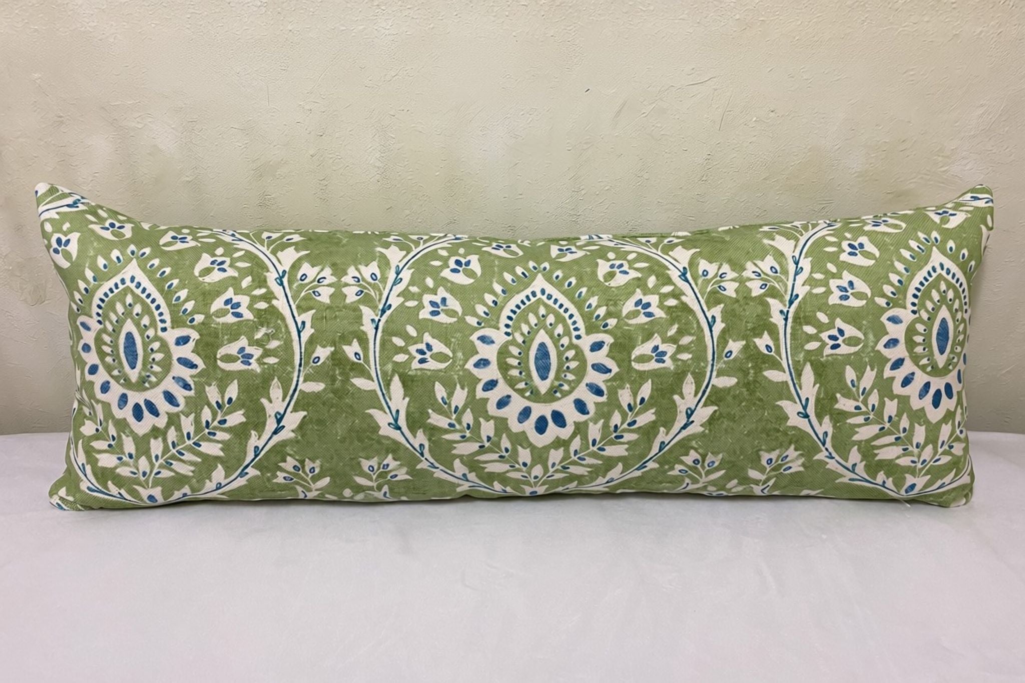 Floral Medallion Damask Pillow Cover