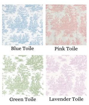 Toile with Stripes Stuffed Bunny or Bear, Personalized Stuffed Animal