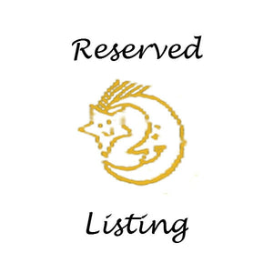 Reserved Listing for Linda L - Fabric