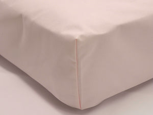 Crib Sheet - Confection Pink Solid Cotton