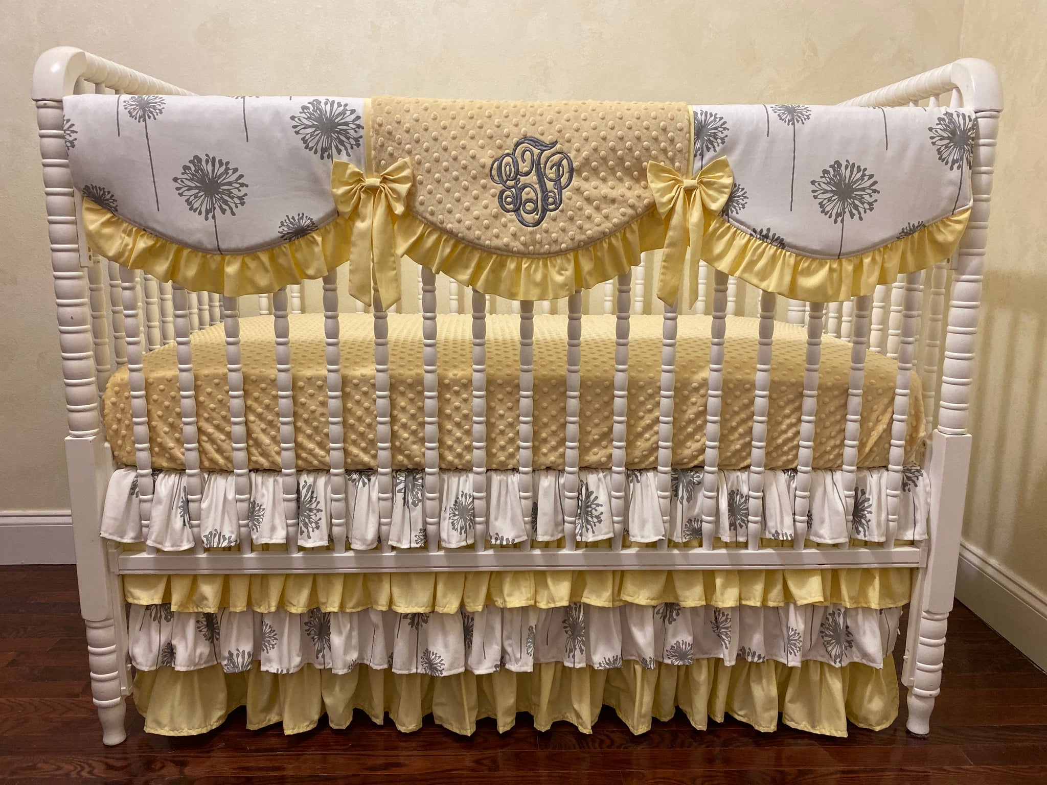 Nursery Gold Dust Crib Celestial Navy Blue And Gold Dust Ruffle