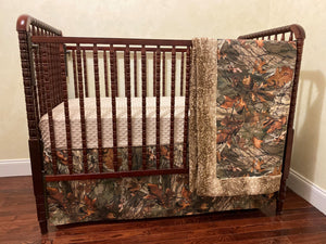 Camo Crib Bedding,  Boy Baby Bedding, Woodland Nursery Bedding