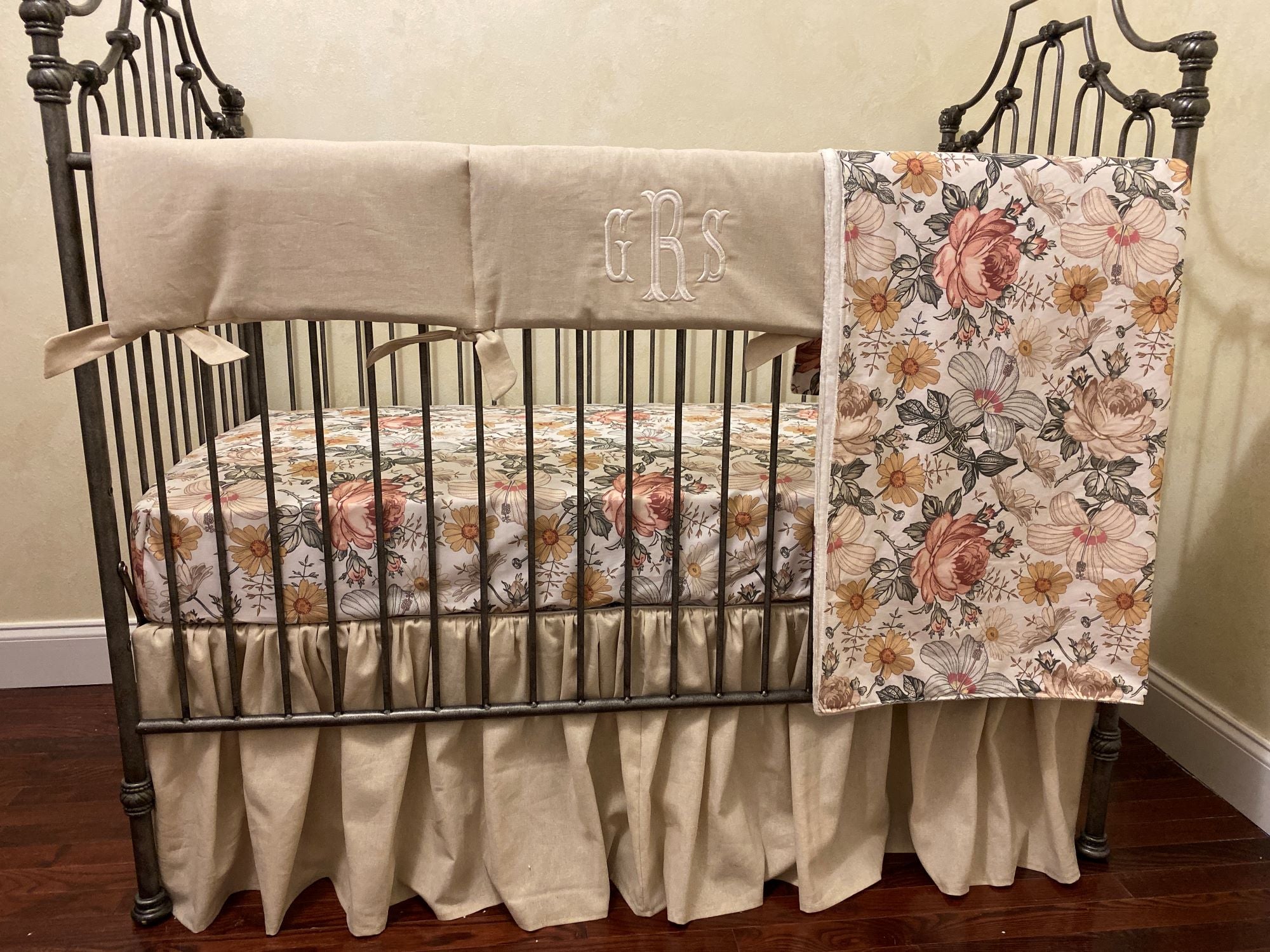 baby girl crib western baby bedding sets