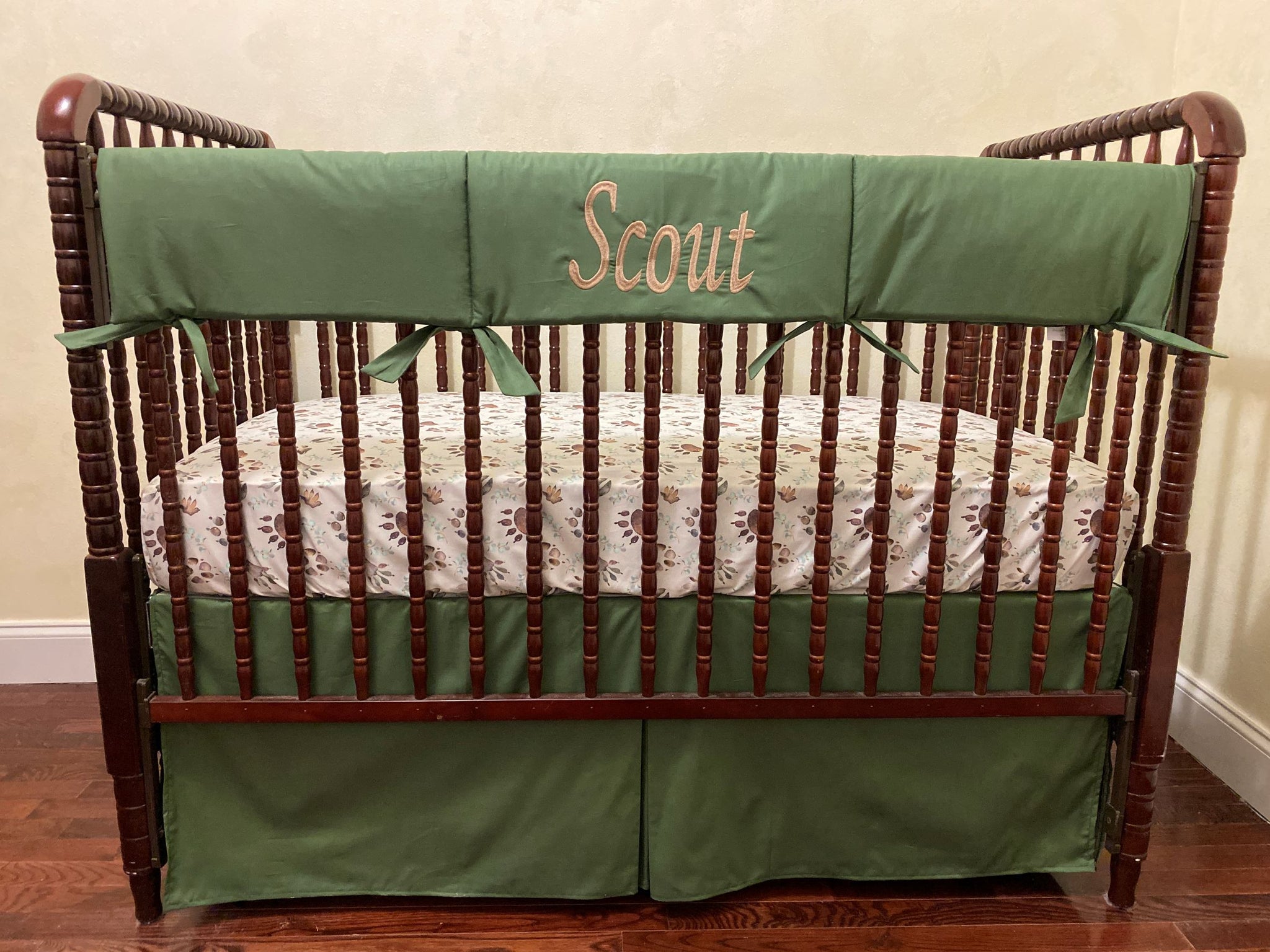 Animal Crib Crib Bedding Set Woodland Personalized Forest Animals