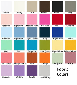 Cotton Nursing Pillow Cover - Choose Your Color